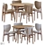 Elegant Elephant Chair Meeting Table 3D model small image 2