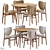 Elegant Elephant Chair Meeting Table 3D model small image 5