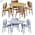 Elegant Elephant Chair Meeting Table 3D model small image 6