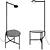 IGRAM Collection Floor Lamp with Side Table 3D model small image 13