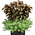 Modern Indoor Botanical Art Sculpture 3D model small image 3