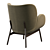 Modern Embracen Armchair Design 3D model small image 3