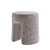 Luxurious Sheepskin Pouf 1756 Fabric 3D model small image 2