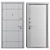 Thermo Line (Bravo) Metal Door 3D model small image 4