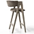 Modern Bar Stool by Montly 3D model small image 3