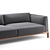 Designer Giorgetti Urban Sofa 3D model small image 6