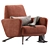 Modern S.K. Armchair Design 3D model small image 6