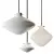 Elegant REPOSE Pendant Lamps LYFA 3D model small image 1