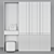 Customizable Entryway Storage System 3D model small image 4