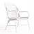 Designer Rattan Armchair 3D Model 3D model small image 3