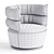 Modern Swivel Armchair Julie Design 3D model small image 2