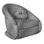 Regal Swivel Accent Chair 3D model small image 7