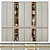 Art-Deco Modular Wardrobe 29 3D model small image 1