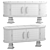 Modern Babar Sideboard Furniture 3D model small image 2