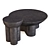 Lagos Modern Metal Drum Tables 3D model small image 3