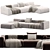 Modern MAHÈ Sofa Design 2015 3D model small image 1