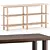 CAYMAN Bookcase Console: Stylish Organization 3D model small image 2
