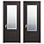 ROCCA Anthracite Doors 3D model small image 2