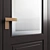 ROCCA Anthracite Doors 3D model small image 5