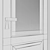 ROCCA Anthracite Doors 3D model small image 6