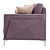 Elegant Enkel Sofa 3D model small image 2