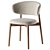 Sleek Oleandro Chair: V-Ray Ready 3D model small image 2