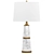 Faux Marble Table Lamp, Contemporary Design 3D model small image 1