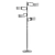 Sleek Brompton Floor Lamp 3D model small image 3