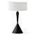 Elegant Aveline Table Lamp 3D model small image 1