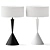 Elegant Aveline Table Lamp 3D model small image 2