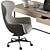 Executive Desk - Modern Workstation 3D model small image 4