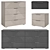 Shelton Bedside Tables / Dressers 3D model small image 1