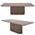 Elegant Dolce Dining Table 2020 3D model small image 1