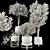 Fruit Tree Plant Collection Set 3D model small image 7