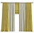 Renovated Curtain Design 3D model small image 1