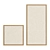 Jute Canvas Wooden Frame Art 3D model small image 5