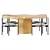 Modern Dining Set by Insideweather 3D model small image 2