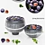 Fresh Figs Minimal Bowl Decor 3D model small image 6