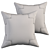 Elegant Pillow Set 625 3D model small image 2