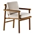  Ayana Chair: Elegant Modern Design 3D model small image 1