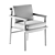  Ayana Chair: Elegant Modern Design 3D model small image 4