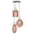 Stylish Industrial Pendant Light 3D model small image 1
