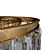 Crystal Fringe Chandelier 3-Tier 3D model small image 2