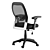 Title: Mesh Back Fabric Office Chair 3D model small image 4