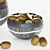 Fresh Kiwi Bowl Display Art 3D model small image 4