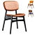 Modern Sid Chair in Black 3D model small image 1