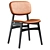 Modern Sid Chair in Black 3D model small image 4