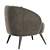 Title: Modern Mylo Accent Chair 3D model small image 6