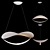 Modern LED Pendant Lamp Plena 3D model small image 2