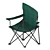 Portable Camp Chair, PBR Textures 3D model small image 2